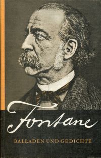 Fontane, Balladen und Gedichte. (Umschlag)