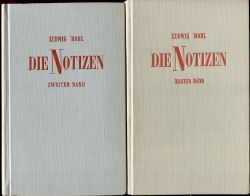 Hohl, Die Notizen oder von der unvoreiligen Versöhnung. (Einband, 2 Bände)
