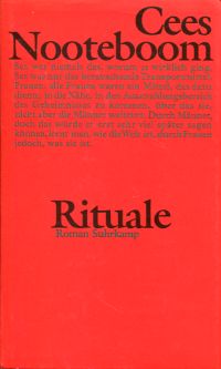 Nooteboom, Rituale. (Umschlag)