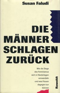 Faludi, Die Männer schlagen zurück. (Umschlag)