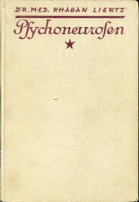 Liertz, Psychoneurosen. (Umschlag)
