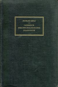 Meili, Lehrbuch der psychologischen Diagnostik. (Umschlag)
