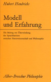 Hendrichs, Modell und Erfahrung. (Umschlag)