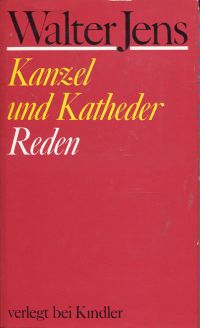 Jens, Kanzel und Katheder. (Umschlag)