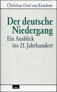 Krockow, Der deutsche Niedergang. (Umschlag)