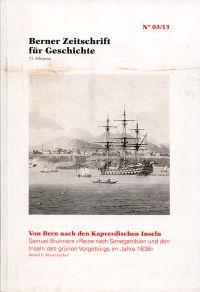 Moser-Léchot, Von Bern nach den Kapverdischen Inseln. (Umschlag)