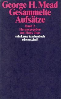 Mead, Gesammelte Aufsätze, Band 2. (Umschlag)