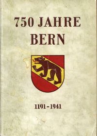 Markwalder, 750 Jahre Bern. (Umschlag)
