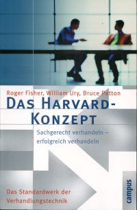 Fisher, Das Harvard-Konzept. (Umschlag)