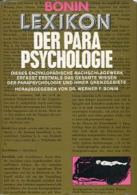 Bonin, Lexikon der Parapsychologie. (Umschlag)