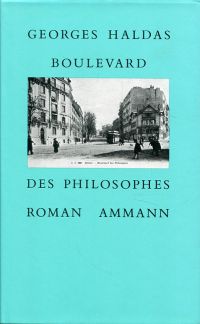 Haldas, Boulevard des philosophes. (Umschlag)
