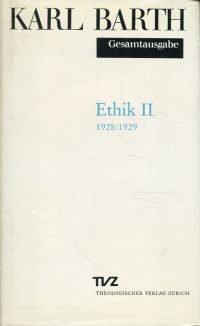Barth, Ethik II. (Umschlag)