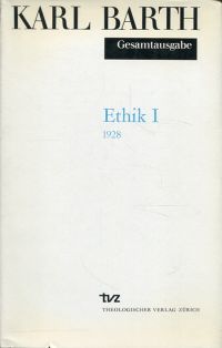 Barth, Ethik I. (Umschlag)