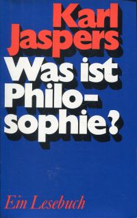 Jaspers, Was ist Philosophie?. (Umschlag)