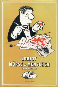 Loriot: Möpse & Menschen. (Umschlag)