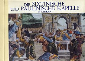 Die Sixtinische und Paulinische Kapelle im Vatikan. (Umschlag)