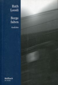 Loosli, Berge falten. (Umschlag)