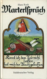 Roth, Marterlsprüch. (Umschlag)