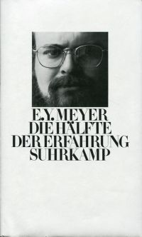 Meyer, Die Hälfte der Erfahrung. (Umschlag)