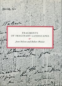 Fragments of imaginary landscapes. (Umschlag)