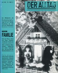 Keller, Der Alltag - Sensationsblatt des Gewöhnlichen, 2/1989. (Umschlag)