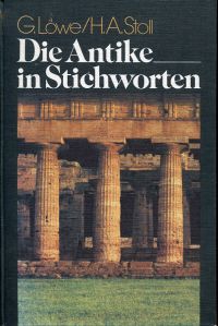 Löwe, Die Antike in Stichworten. (Umschlag)