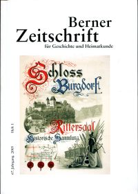 Lüthi, Ortsgeschichtsschreibung im Kanton Bern. (Umschlag)