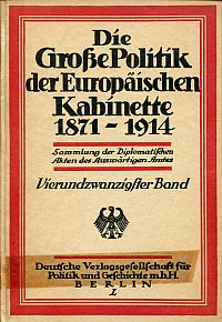 Deutschland und die Westmächte. (Umschlag)