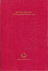George, Stefan George in fremden Sprachen. (Umschlag)