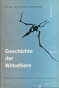 Kuhn-Schnyder, Geschichte der Wirbeltiere. (Umschlag)