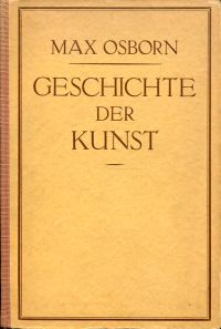 Osborn, Geschichte der Kunst. (Umschlag)