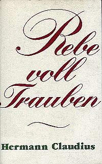 Claudius, Rebe voll Trauben. (Umschlag)