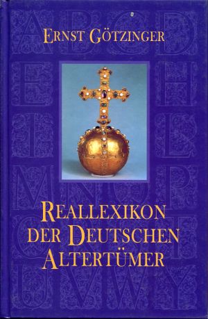 Götzinger, Reallexikon der deutschen Altertümer (Einband)