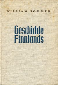 Sommer, Geschichte Finnlands. (Umschlag)