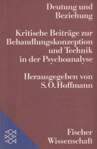 Hoffmann, Deutung und Beziehung. (Umschlag)