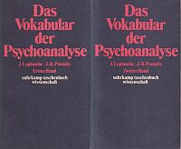 Laplanche, Das Vokabular der Psychoanalyse. (Umschlag)