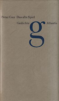 Gan, Das alte Spiel. (Umschlag)
