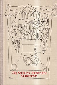 Kommerell, Kasperlespiele für große Leute. (Umschlag)