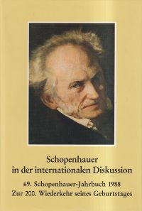Schopenhauer in der internationalen Diskussion. (Umschlag)