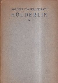 Hellingrath, Hölderlin. (Umschlag)