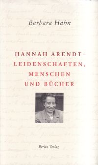 Hahn, Hannah Arendt. (Umschlag)