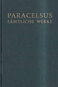 Paracelsus: Sämtliche Werke. (Umschlag)
