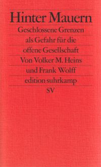 Heins, Hinter Mauern. (Umschlag)