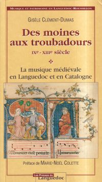 Clément-Dumas, Des moines aux troubadours. (Umschlag)