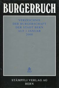 Burgerbuch. (Umschlag)