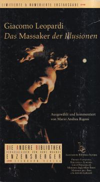 Leopardi, Das Massaker der Illusionen. (Umschlag)